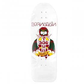 10x30.075 Dogtown Born Again Re-Issue Deck - White
